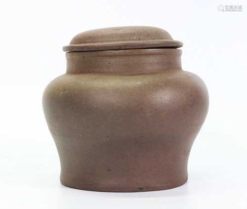 Chinese 19 C Yixing Tea Jar 