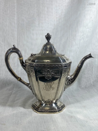 Reed and Barton Sterling Silver Coffee Pot