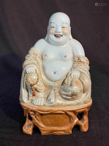 Chinese Porcelain Happy Buddha