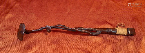 Chinese Scholar Rosewood Scepter