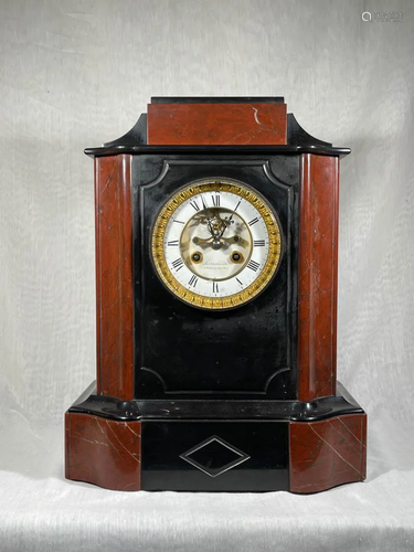 Large French Marble Clock