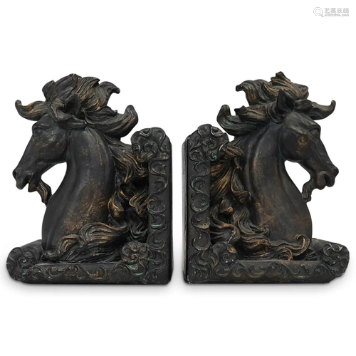 Pair of Horse Bookends