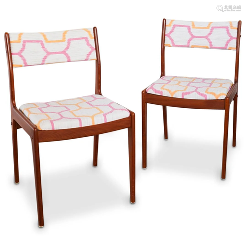 Pair Of Uldum Mobelfabrik Danish Chairs