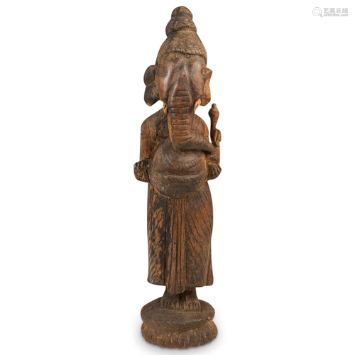 Balinese Ganesha Ganesh Wooden Statue