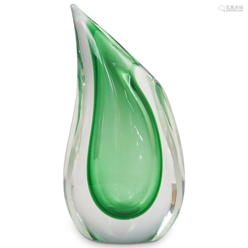 Luigi Onesto Murano Glass Vase