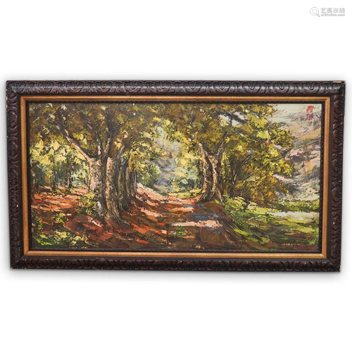 Josep Tur (Spain, 1931) Framed Oil Painting