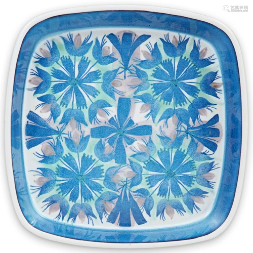 Royal Copenhagen Faience Floral Dish