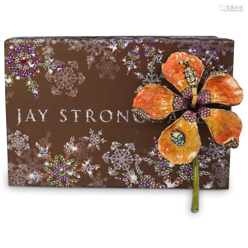 Jay Strongwater Orange Flower