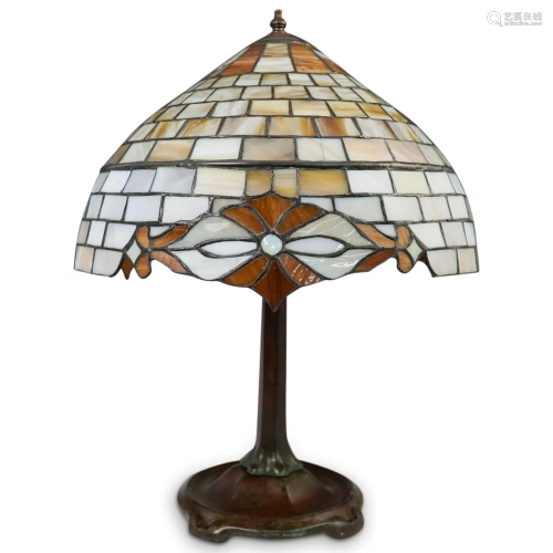 Eddie Ferraioli Stained Glass Lamp