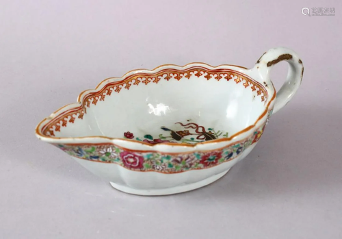 AN 18TH CENTURY CHINESE EXPORT FAMILLE ROSE PORCELAIN