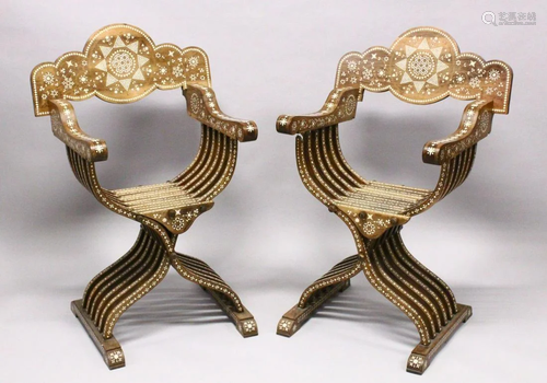 A FINE QUALITY PAIR OF 19TH CENTURY HISPANO MORESQUE