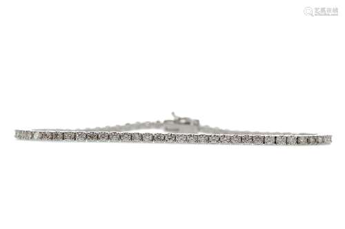 A DIAMOND TENNIS BRACELET