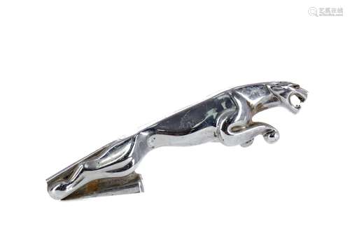 A MID-20TH CENTURY CHROME JAGUAR MASCOT