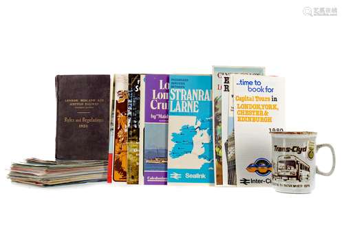 BRITISH RAILWAYS - LOT OF BOOKLETS