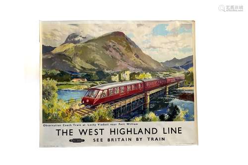 BRITISH RAILWAYS - THE WEST HIGHLAND LINE POSTER