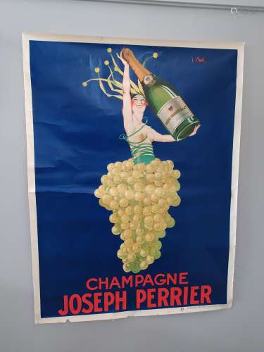 AN ART DECO JOSEPH PERRIER LITHOGRAPHIC POSTER