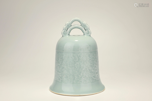 A CELADON-GLAZED BELL