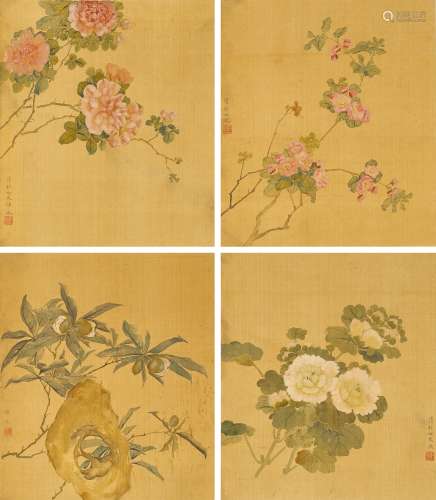 Yun Bing (17th century) 惲冰 （十七世紀） | Flowers 花卉集錦