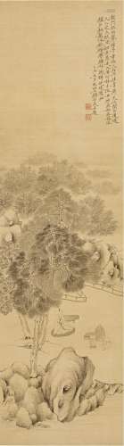 Qian Du 1763 - 1844 錢杜 1763-1844 | Scholar under a Pine 松...