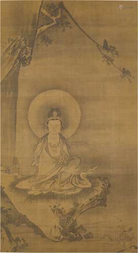 Anonymous (Ming Dynasty) 佚名(明) | Guanyin 水月觀音