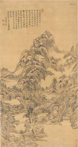 Wang Yuanqi 1642 - 1715 王原祁 1642-1715 | Landscape after H...