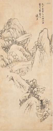 Zou Zhilin (Active 1610-1651) 鄒之麟 （活躍於1610-1651）| Land...