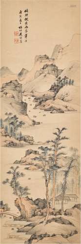 Wu Weiye 1609 - 1671 吳偉業 1609-1671 | Landscape after anci...