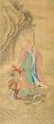 Anonymous (Ming Dynasty) 佚名(明) | Luohan 渡海羅漢