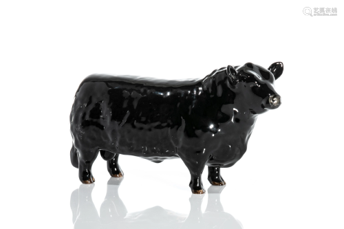 BESWICK PORCELAIN ABERDEEN ANGUS BULL