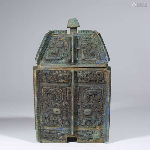 A Bronze Square Vessel, FangYi