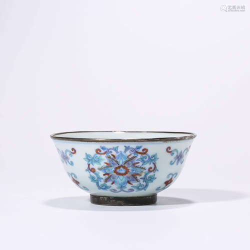 A Doucai Floral Bowl