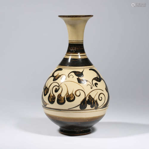 A Cizhou Kiln Pear-shaped Vase