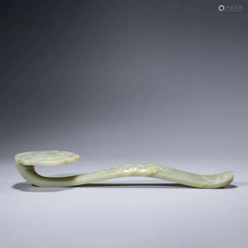 A White Jade Ruyi Ornament