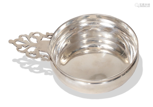 American Coin Silver Porringer, Signed I. Hurd