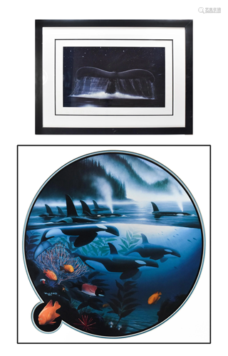 R. Wyland 'Sea of Stars' 135/450 and 'Orca Journey'