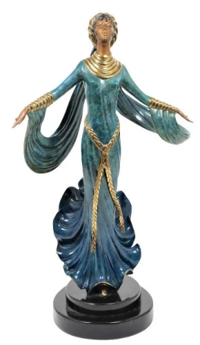 Erte (1892-1990) Bronze, Ecstasy