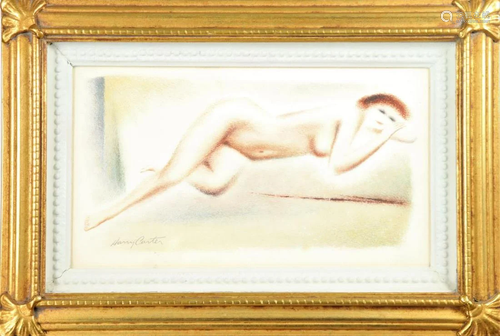 Nude Pastel, Signed Harry Carter