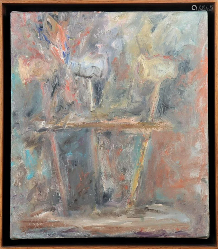 Serena Bocchino (20th c), American, Oil on Canvas