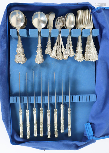 (56) Pc. Matching Sterling Flatware