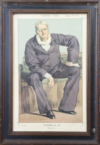 Vanity Fair Illustration, Litho