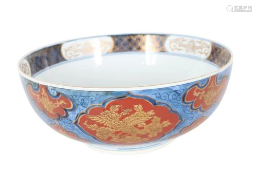 Japanese Gold Imari Bowl