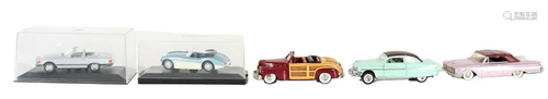 Lot of (5) Vintage Car Replicas