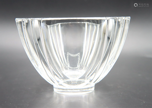 Kosta Cut Glass Bowl