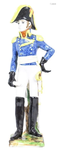 Italian Royal Majolica Soldier Figure