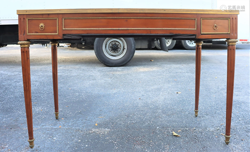 Important 19th C French Game Table