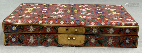 Cloisonne box. Probably China, Japan antique.