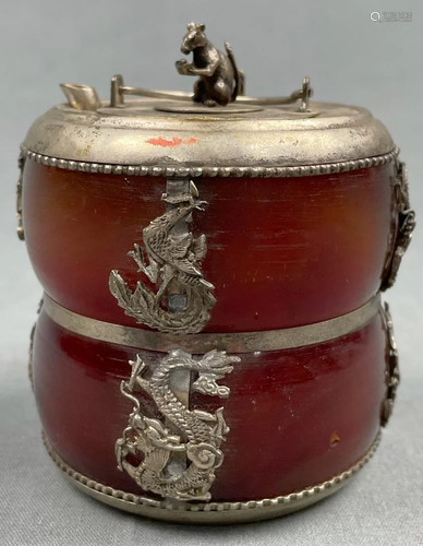 Thermos container. Probably China, Tibet, Japan