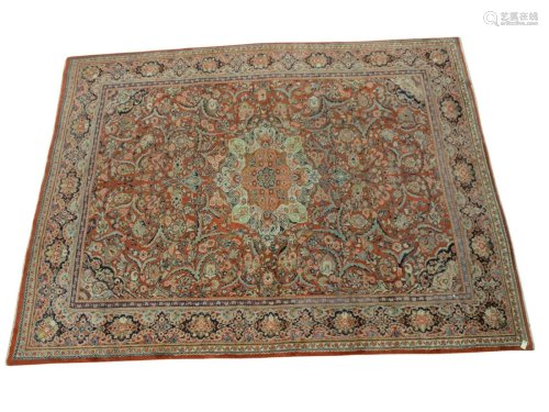 Sarouk Oriental Carpet, 7' x 11' 3
