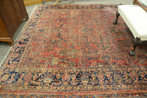 Sarouk Oriental Carpet, 8' 8