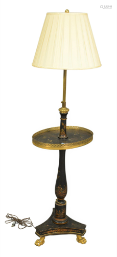 Dreyfous Registered Bridgelux Chinoiserie Floor Lamp